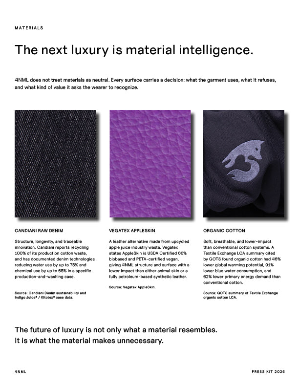 4NML materials press kit preview