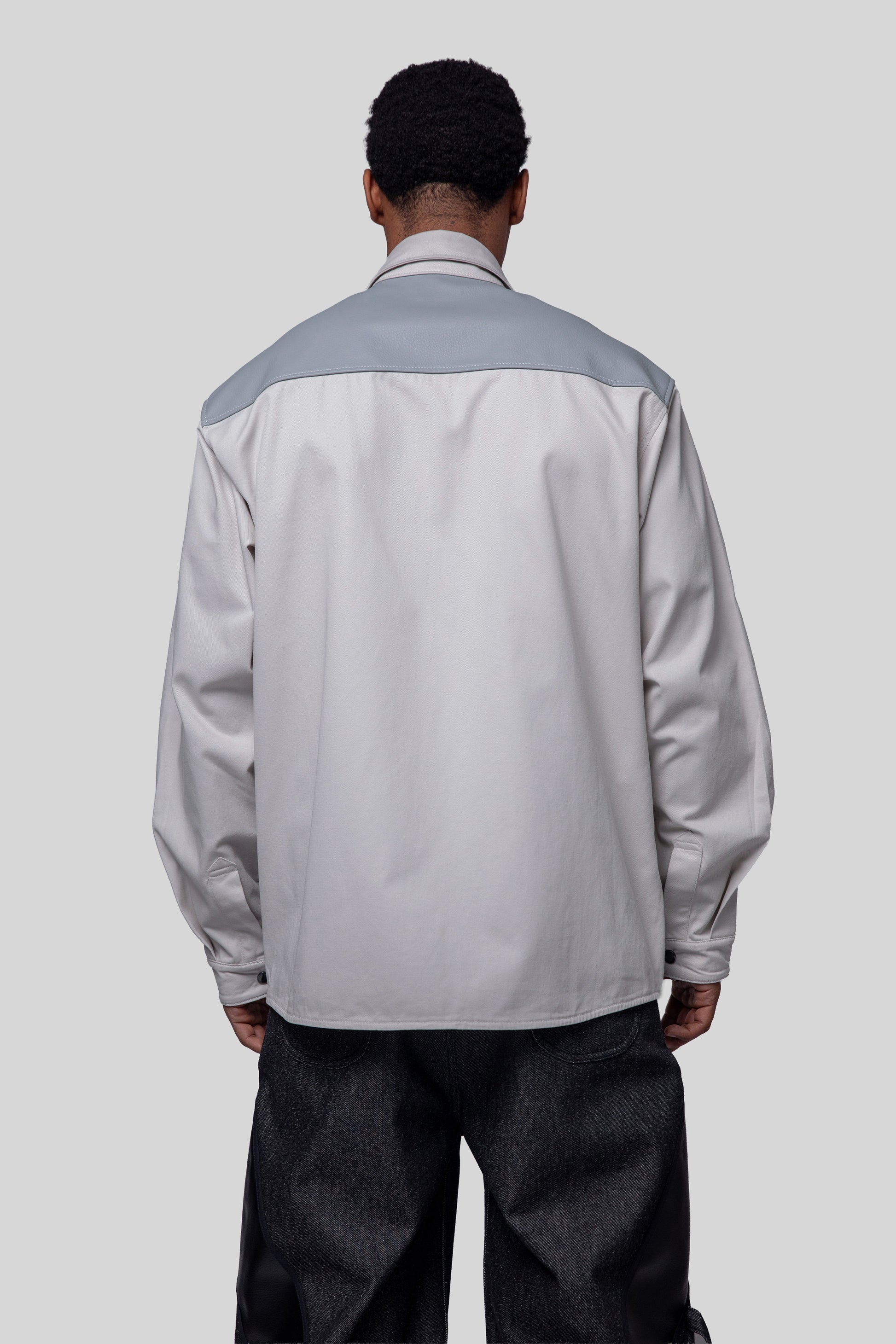 Back view of Out of Pocket shirt with AppleSkin panel